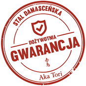 Aka Tori Damaszener-Chefmesser 8" mit Gravur - Tokyo Black