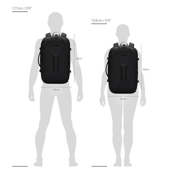 Pacsafe venturesafe® exp35 anti-diebstahl-reiserucksack - dunkelgrau