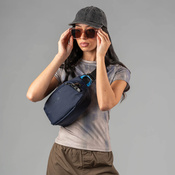 Pacsafe V Anti-Diebstahl-Hüfttasche - navy blau