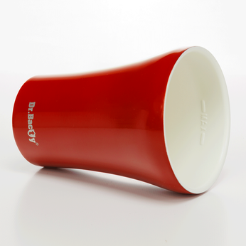 Kaffee Thermalbecher mit Keramikbeschichtung Dr.Bacty Apollo - 227 ml - rot