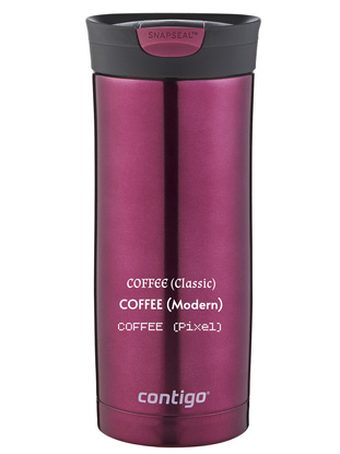 Thermobecher mit gravur Contigo Huron 470ml - Vivacious