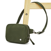Small 2-in-1 anti-theft women's handbag Pacsafe W - olive