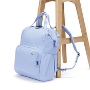 Pacsafe Citysafe CX Econyl Anti-Diebstahl-Rucksack für Frauen - hellblau