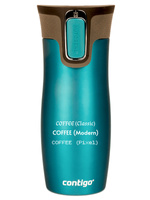 Thermobecher mit gravur  Contigo West Loop 2.0 470ml - Türkis