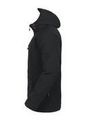 Winter jacket of the Softshell Mount Wall D.A.D type - Black.