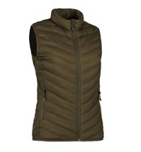 Women's Stretch Olive vest from ID, olive