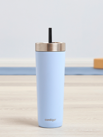 Thermobecher mit strohhalm Contigo Luxe Tumbler 720ml - Periwinkle