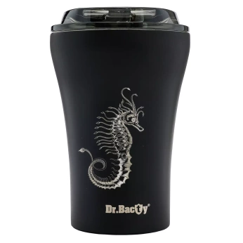 A mug with print Dr. Bacty Apollo for diver - black