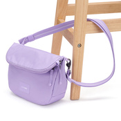 Folding women's anti-theft bag Pacsafe Go - lavender