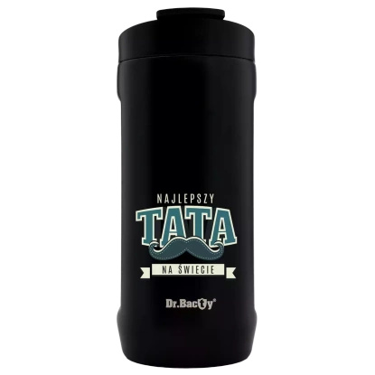 Auto Becher Dr. Bacty Notus Bester Vater - schwarz