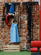 Schnell trocknendes, beidseitiges Dr.Bacty Handtuch zum Eisschwimmen 70x140 - blau.