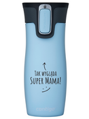 Thermal Mug Contigo West Loop 470 ml - Iced aqua - Great Mom