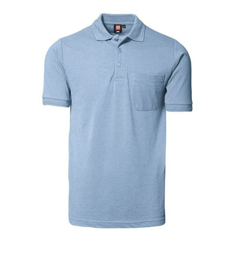 Classic polo t -shirt pocket ID, blue