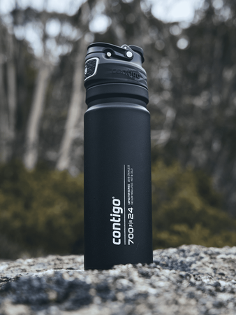 Termos z ustnikiem Free Flow Contigo 700ml Czarny