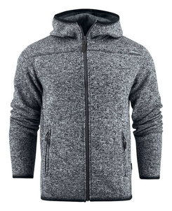 Dickes Richmond-Fleece Anthrazit Melange von Harvest