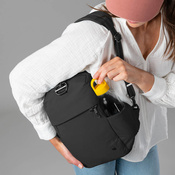 Citysafe® cx anti-diebstahl 8l rucksack petite econyl® - schwarz