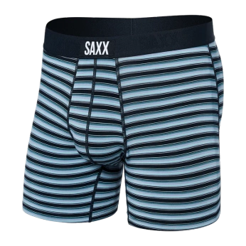 Bokserki męskie szybkoschnące SAXX VIBE Micro Field Stripe - granatowe