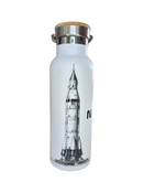 Dr.Bacty Iris Stahl Thermoflasche - weiß - NASA