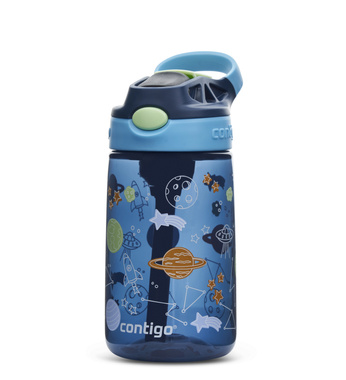 Wasserflasche / Trinkflasche für Kinder Contigo Easy Clean 420ml - Blueberry Cosmos