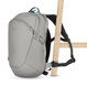 Pacsafe eco 25l anti-diebstahl-tourenrucksack mit econyl - grau