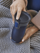 Personalisierbarer thermobecher Contigo West Loop 470ml -  Marineblau