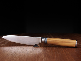 Ekskluzywny Nóż Uniwersalny Aka Tori Kyoto Olive 5" ze Stali Damasceńskiej – Prezent Biznesowy z Opcją Graweru