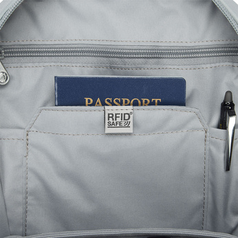 Diebstahlsicherer Stadtrucksack Pacsafe Vibe 12 l – grau