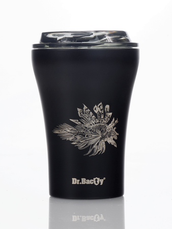Eine Becher für Wärmekaffee Dr.Bacty Apollo - schwarz
