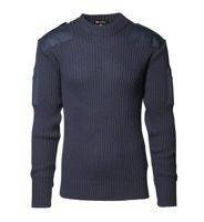 ID police sweater, navy blue