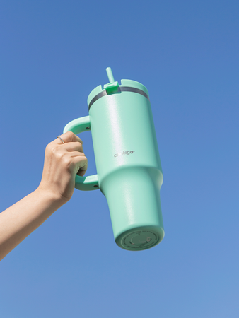 Thermal mug with straw Contigo Streeterville Tumbler 1200 ml - Reef - after sales
