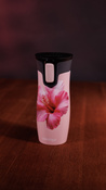 Thermobecher Contigo West Loop 470 ml Schwarz - Cat eyes