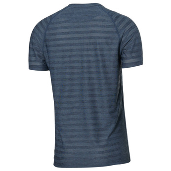 Men's breathable sports t-shirt SAXX HOT SHOT - navy blue.