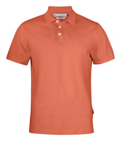 Männer Sonnenuntergang Polo reguläre Fitnernte t -Shirt, Orange