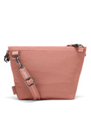 Pacsafe citysafe cx damen-diebstahlsicherung erweiterbar tasche mit econyl - rosa