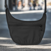 Antykradzieżowy portfel na karty i gotówkę, pod ubranie Pacsafe Coversafe S80 -czarny