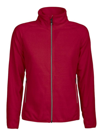Fleecejacke Melton Lady Full Zip D.A.D - Rot.