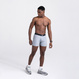 Men's cooling / sport boxer briefs with a fly SAXX DROPTEMP COOL Boxer Brief Fly - blue.