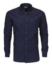 Indigo shirt with a navy blue bow tie, size 31 slim fit, by FROST.