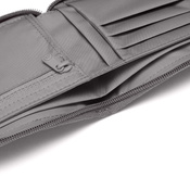 Pacsafe RFIDsafe recycelte Anti-Diebstahl-Geldbörse - marineblau