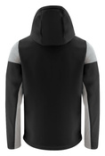 Softshell z odpinanym kapturem Prime Softshell marki Printer - Czarno - szary