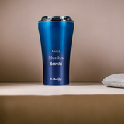 Kubek termiczny na kawę Dr.Bacty Apollo 2.0 - 360 ml - Monaco Blue - Z twoim grawerem