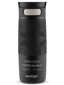 Kubek termiczny z grawerem Contigo Transit (Metra) 470 ml - Czarny
