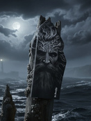 Dr.Bacty 70x140 double-sided quick-dry towel - Perun