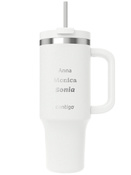 Becher mit Thermalwasser mit Gravur Streeterville Tumbler 1200 ml - Salt