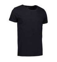 Koszulka T-Shirt Z Okrągłym Dekoltem ID - Czarny