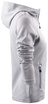 Layback Lady women's sports sweatshirt by Printer Red - Grey melange.