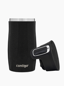 Contigo West Loop Mini Thermobecher 300ml - Folklore - Schwarz Metallic