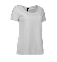 T -shirt t -shirt with a round neckline ID - white