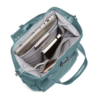 Pacsafe Citysafe CX Econyl Anti-Diebstahl-Rucksack für Frauen - mint
