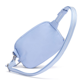 Small 2-in-1 anti-theft women's handbag Pacsafe W - Serenity Blue